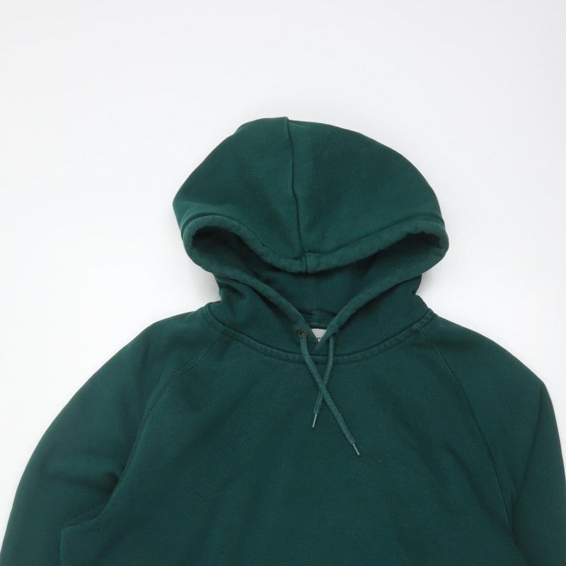 Carhartt WIP Men’s Green L Hooded Chase Pullover Hoodie Logo