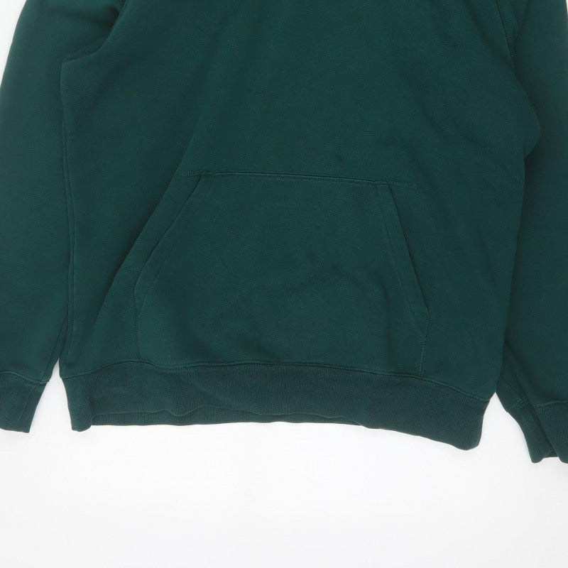 Carhartt WIP Men’s Green L Hooded Chase Pullover Hoodie Logo