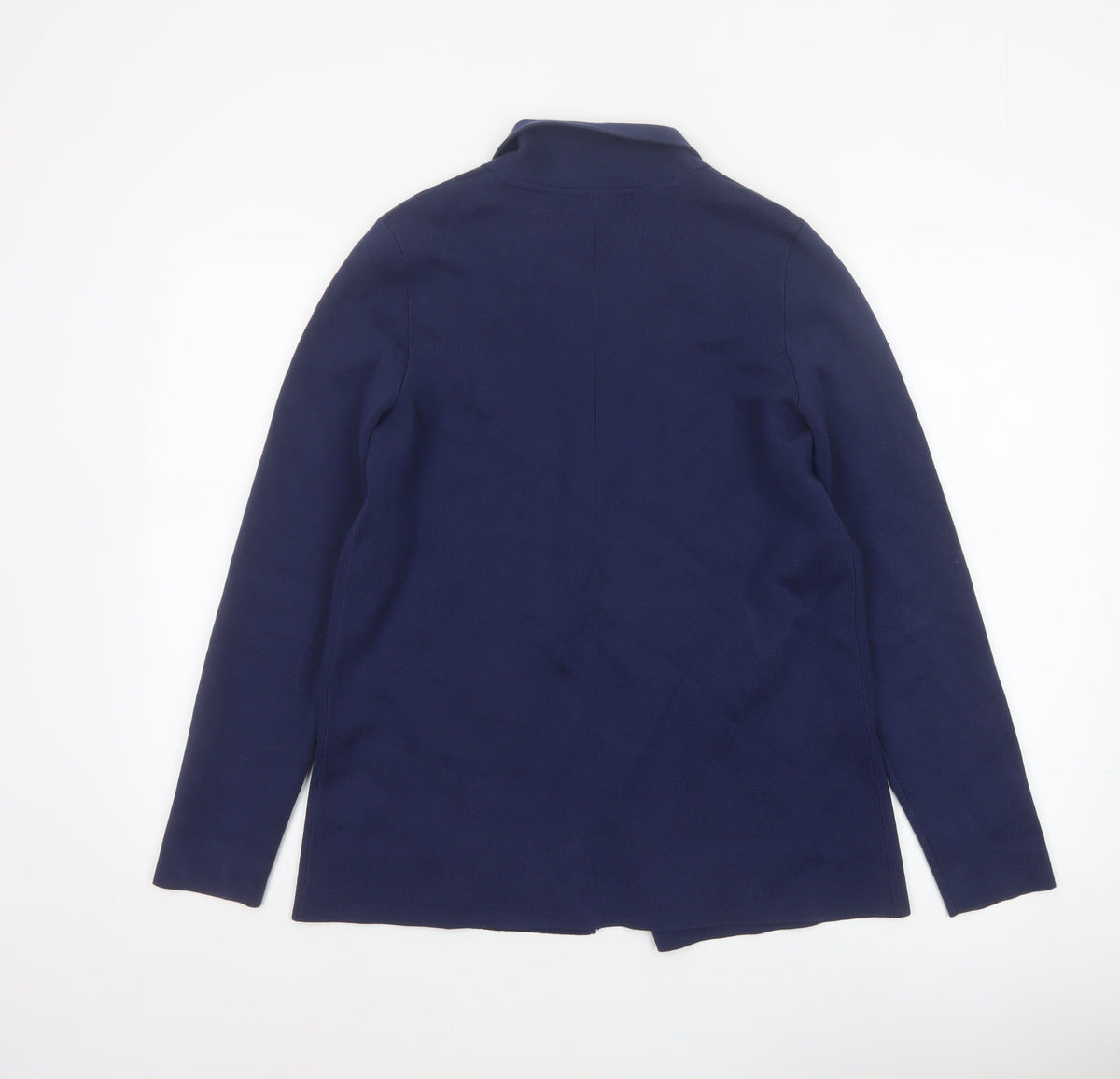 M&S Collection Women Navy UK 12 Open Knit Coatigan Blazer Jacket