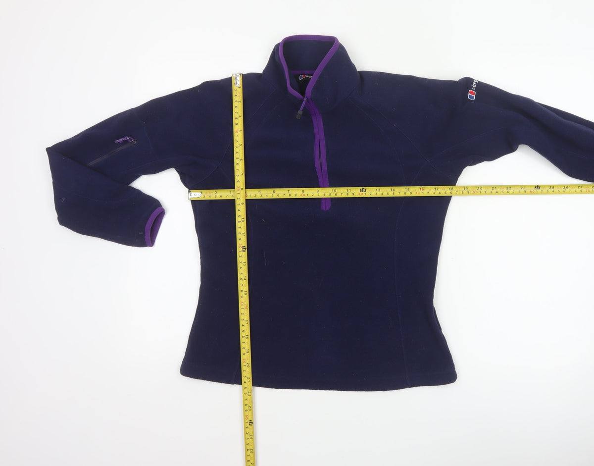 Berghaus Women’s Blue UK 10 Fleece 1/2 Zip Outdoor Sweatshirt