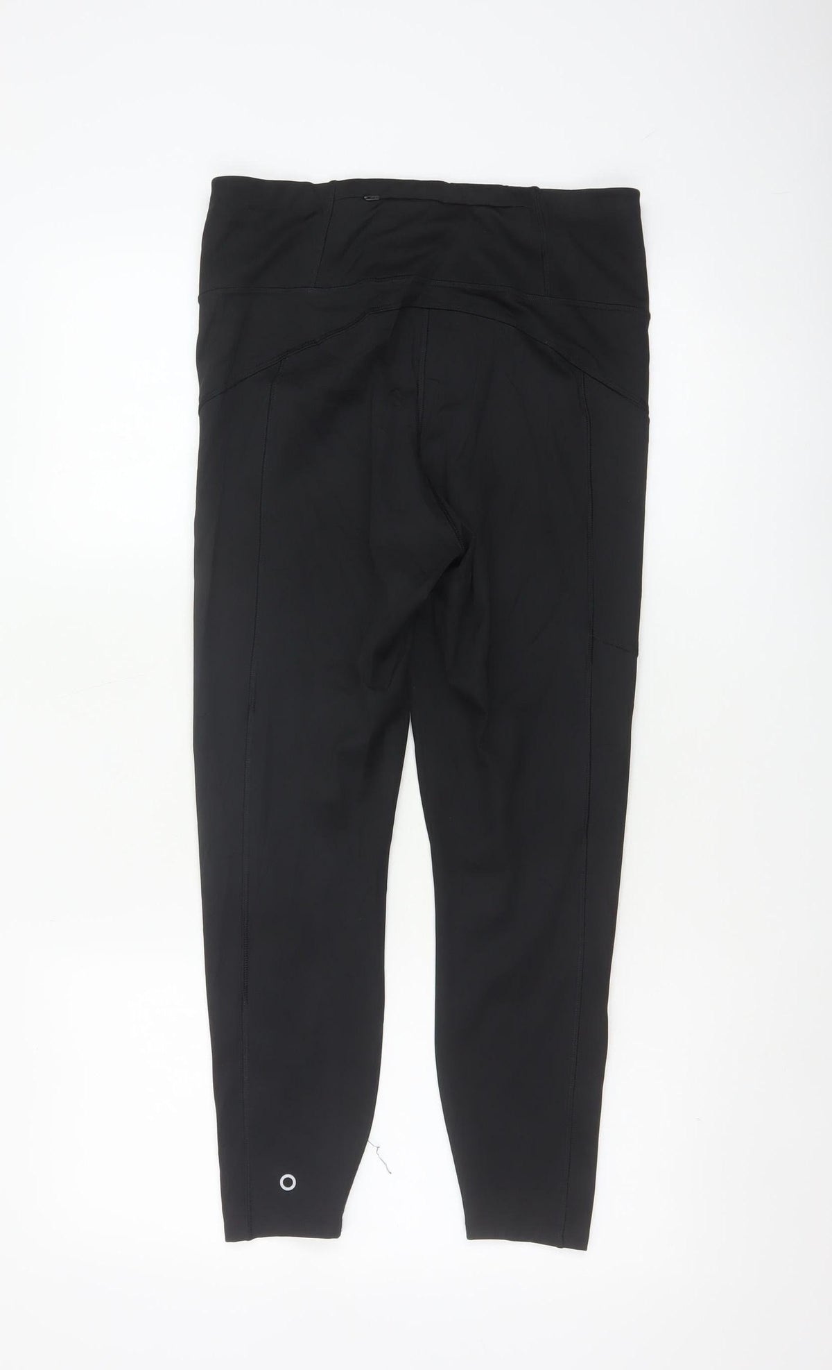 Marks & Spencer Women Black UK 12 High Waist Stretch Gym Leggings