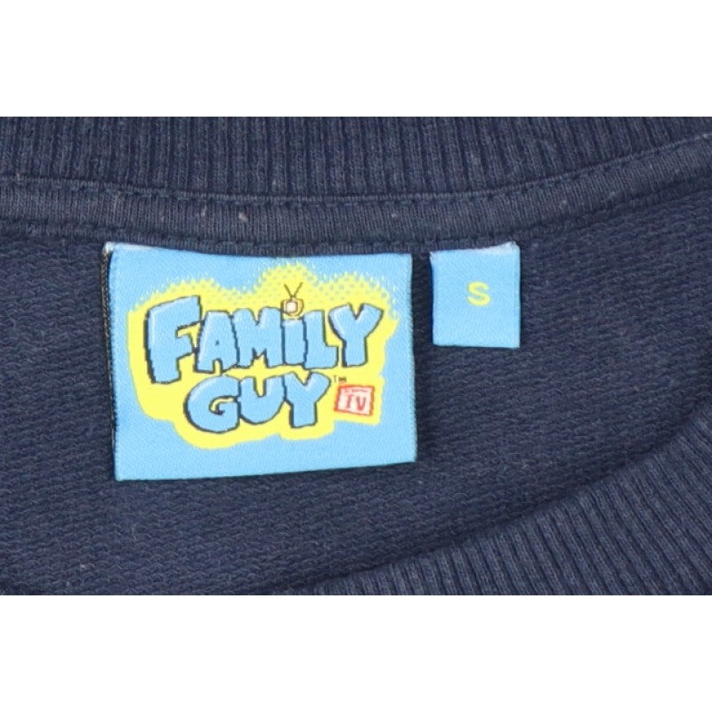 Family Guy Teens Blue S Christmas Brian Stewie Graphic Pullover Sweatshirt
