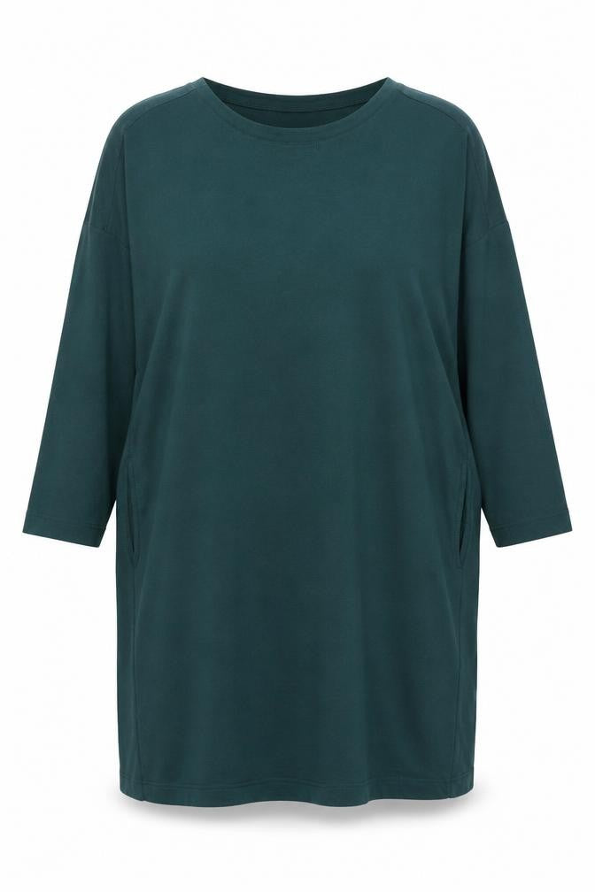 Seasalt Cornwall Women’s Green UK 12 Shift Jersey Pocket Dress