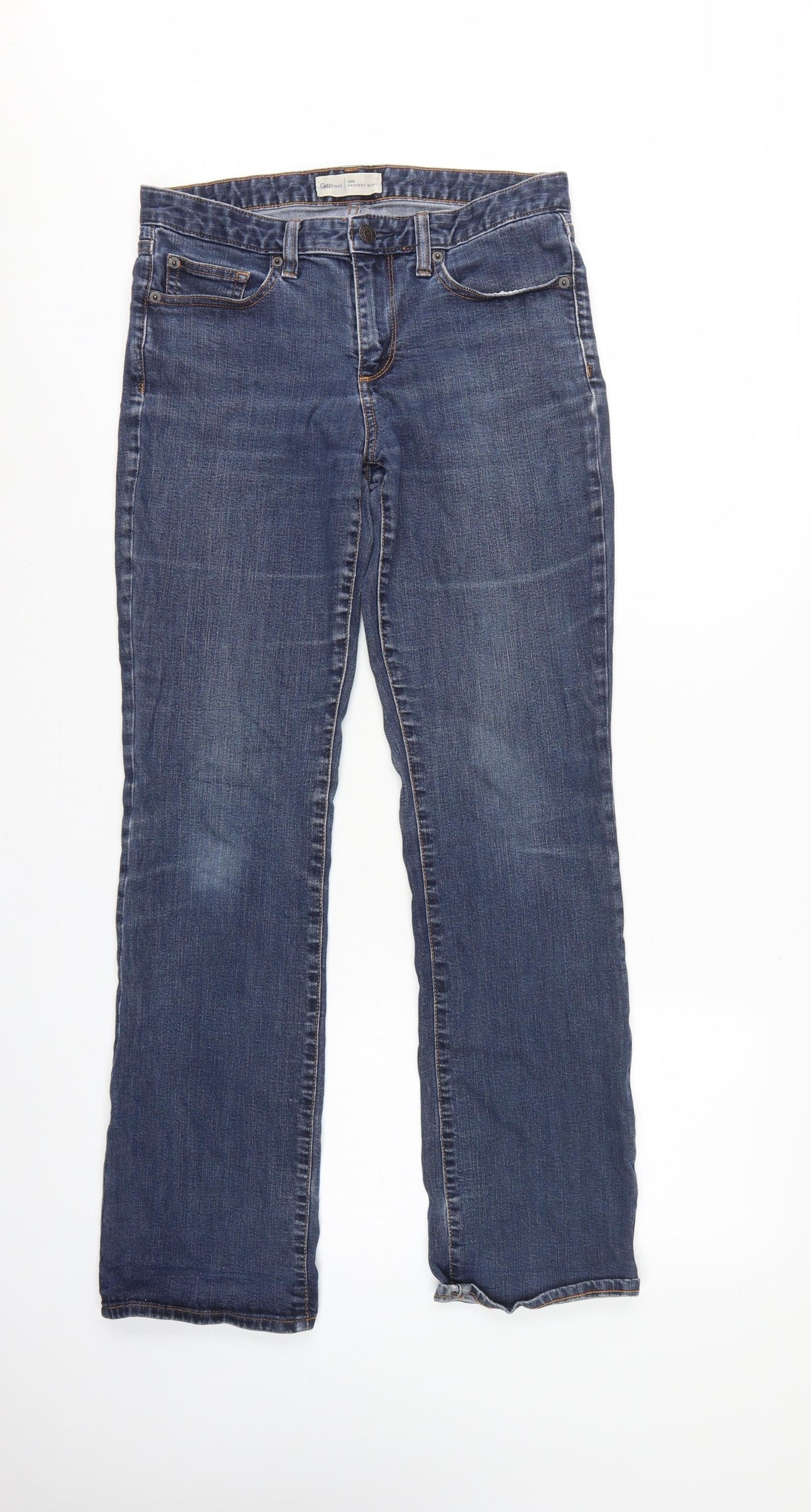 Gap 1969 Women’s Blue Size 28 Regular Perfect Boot Stretch Bootcut Jeans