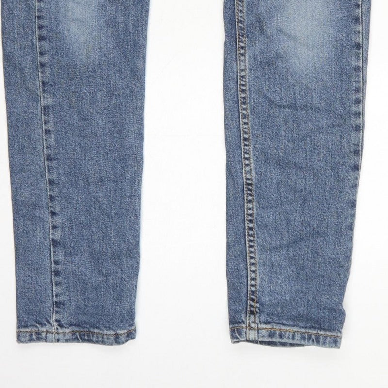 Levi's Men's Blue W30 519 Slim Straight Distressed Jeans