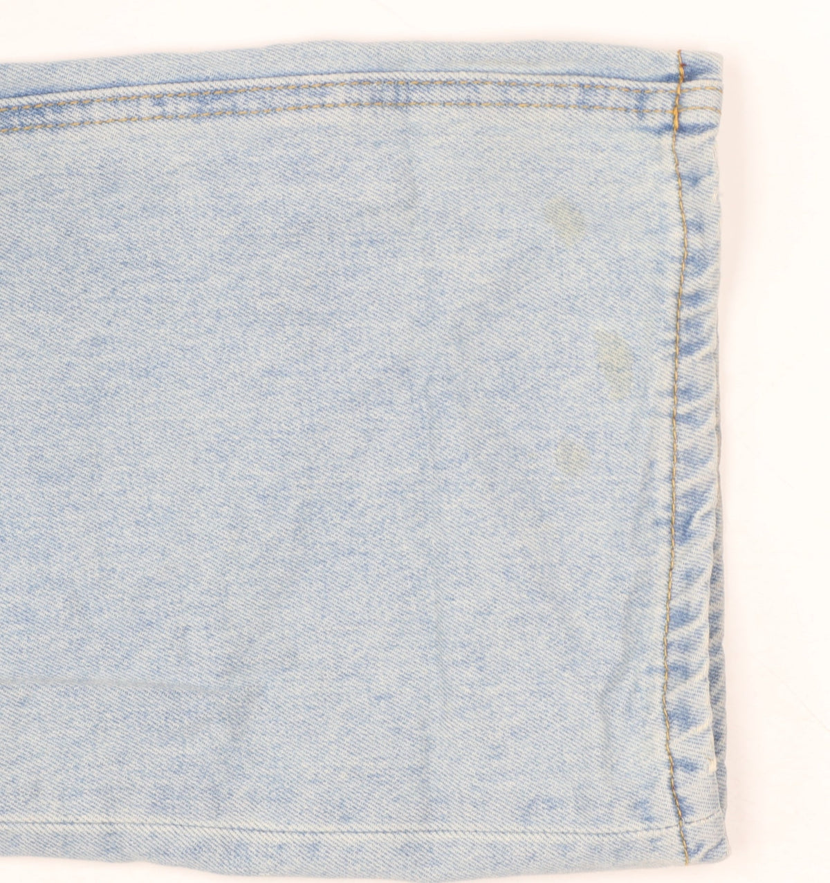 Masonprince Women’s Blue S High Rise Distressed Wide-Leg Jeans