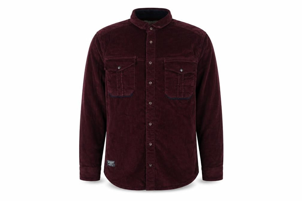 Jack South Men’s Red L Corduroy Western Button-Up Shirt