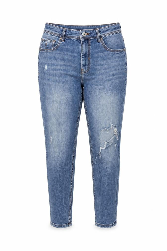 Zara Women Blue UK 14 Skinny Distressed Stretch Denim Jeans