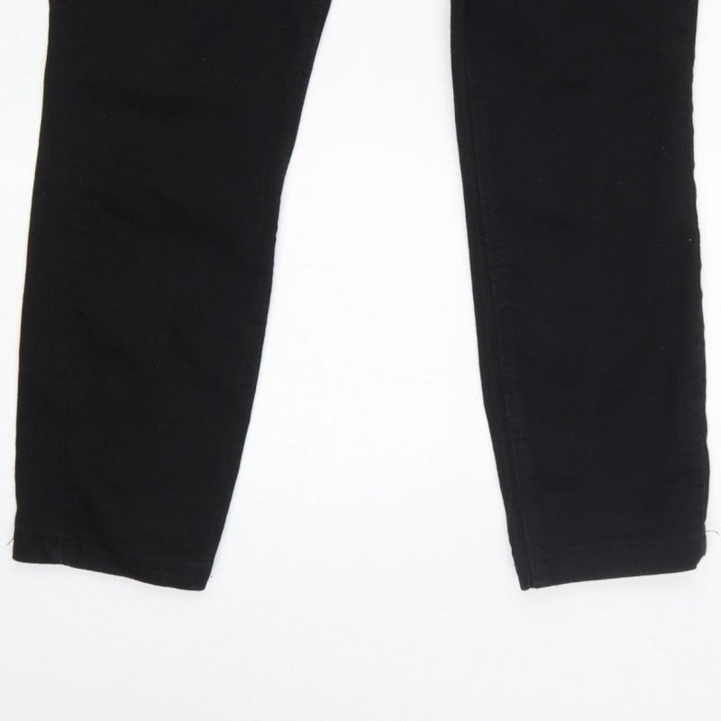 H&M Mama Women Black UK 14 Super Skinny High Rise Maternity Jeans