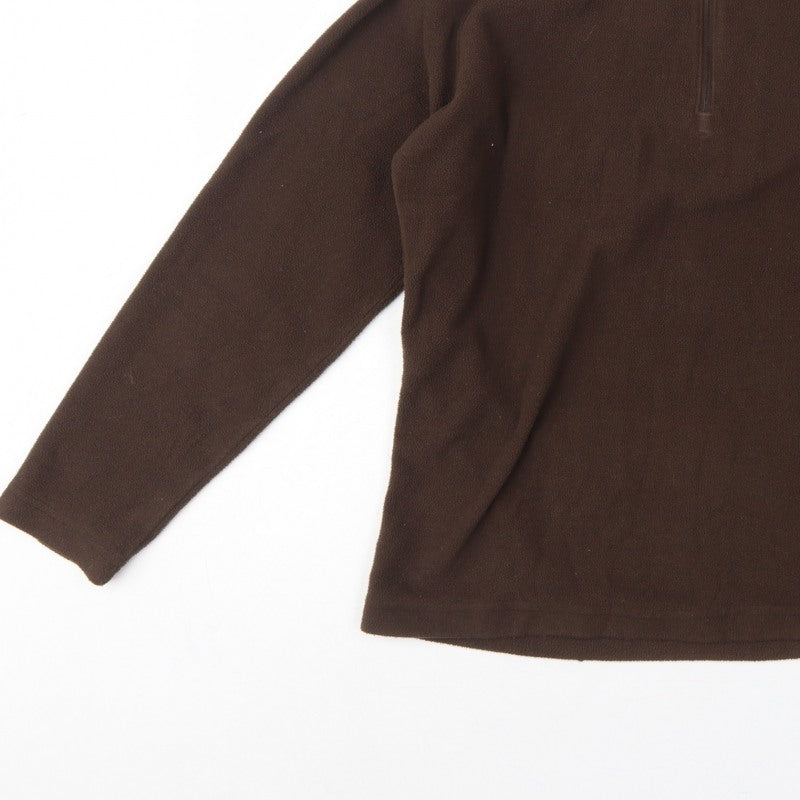 Craghoppers Women’s Brown UK 14 Fleece 1/2 Zip Pullover Sweatshirt