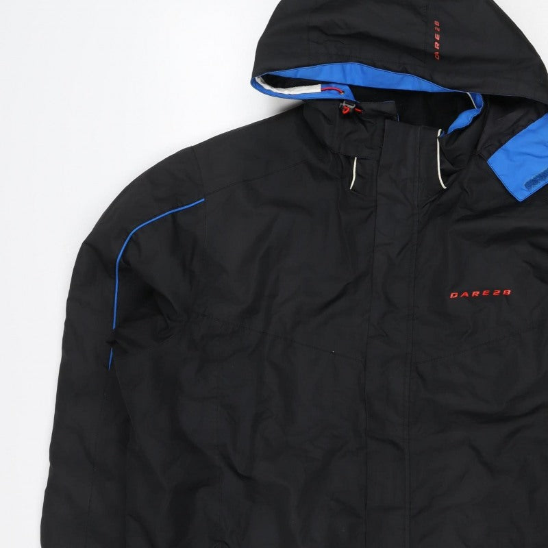 Dare 2b Men’s Black 3XL Ski Puffer Jacket Hooded 50in