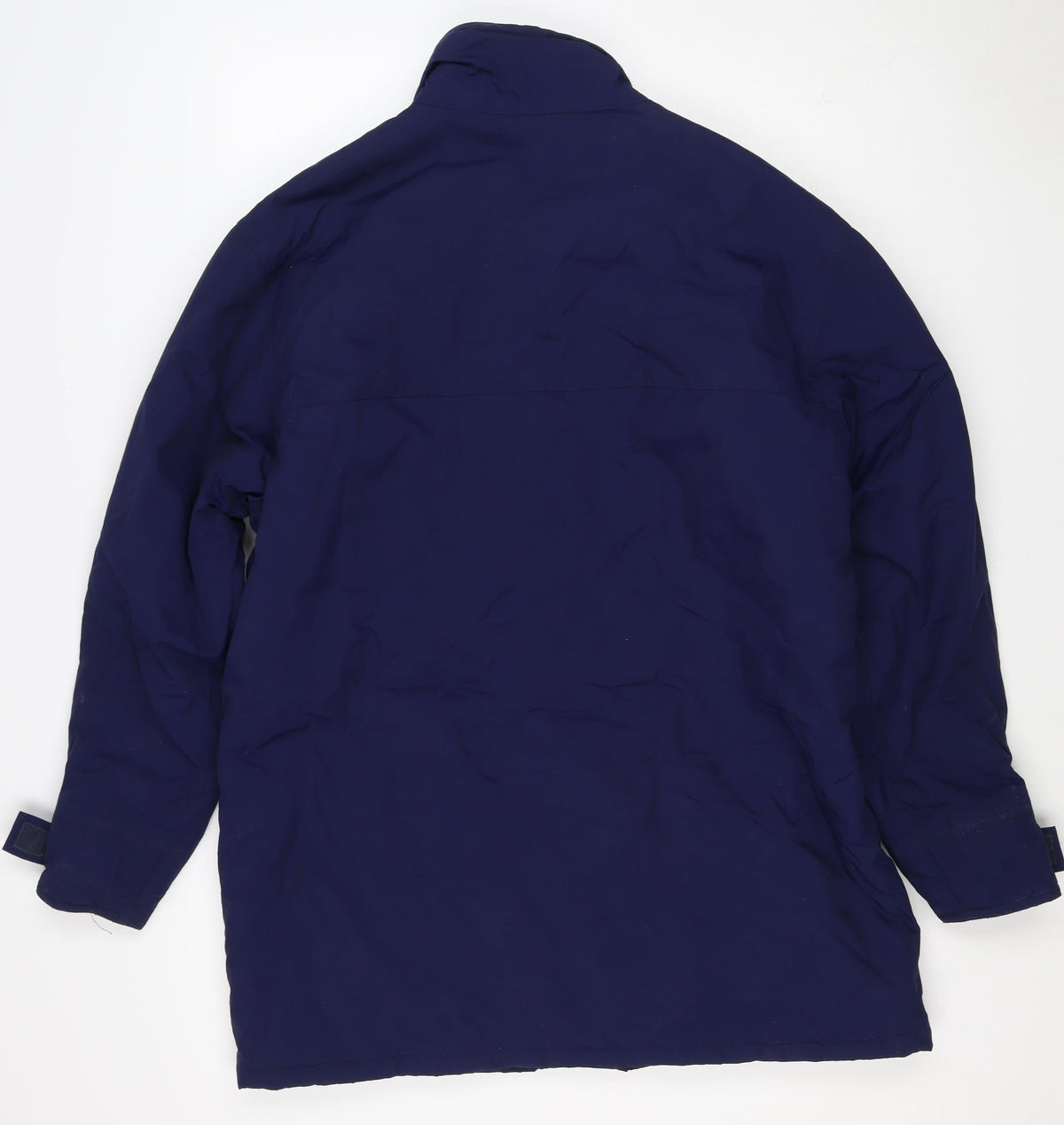 Danimac Women’s Blue Small Padded Parka Coat Zip Pockets