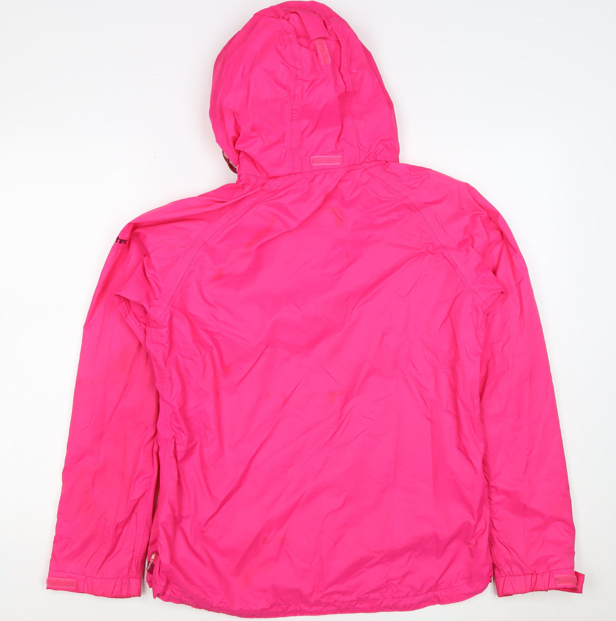 Trespass Women’s Pink M Hooded Waterproof Rain Jacket Full Zip
