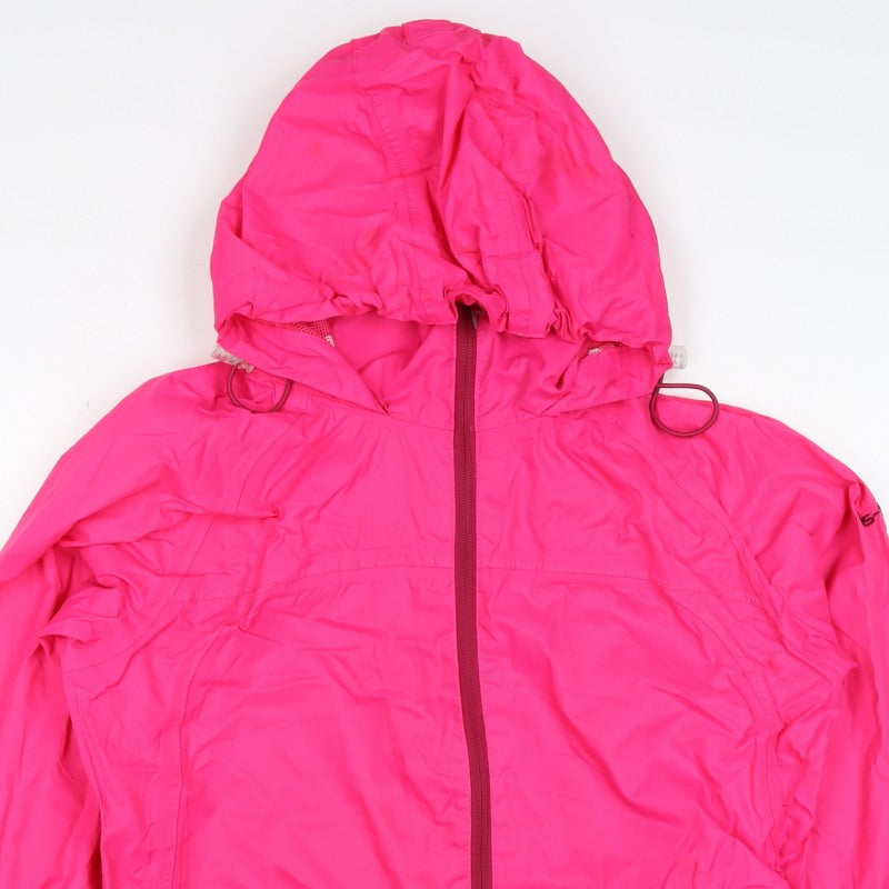 Trespass Women’s Pink M Hooded Waterproof Rain Jacket Full Zip