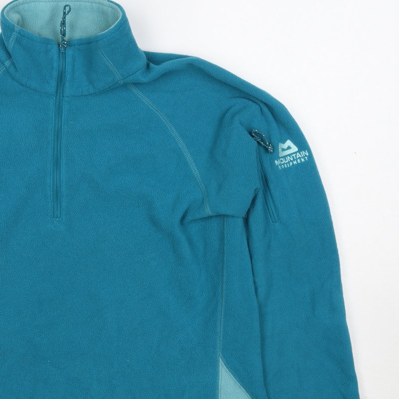 Mountain Equipment Women’s Blue UK 8 1/2 Zip Fleece Pullover