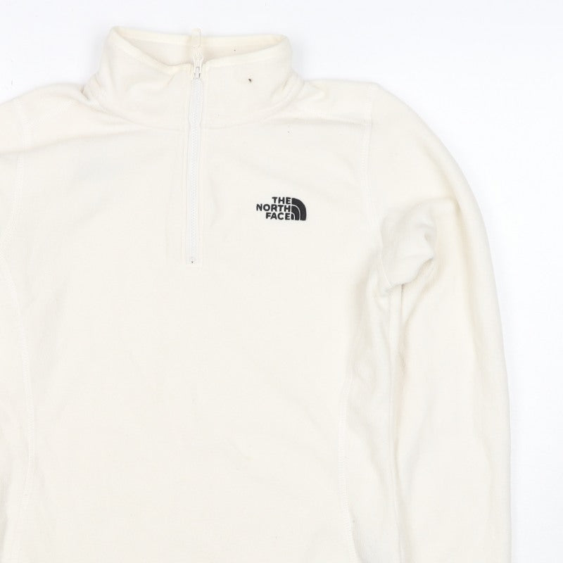 The North Face Women’s Ivory S 1/4 Zip Fleece Sweatshirt