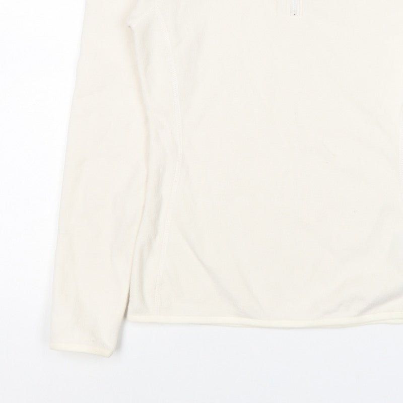 The North Face Women’s Ivory S 1/4 Zip Fleece Sweatshirt