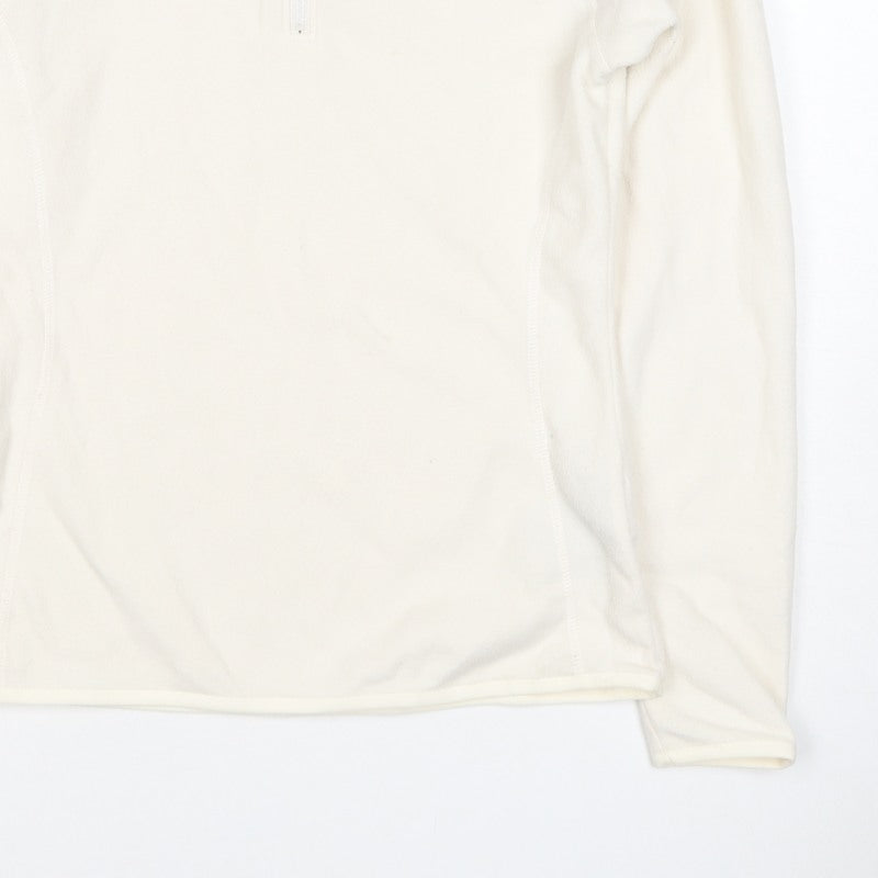 The North Face Women’s Ivory S 1/4 Zip Fleece Sweatshirt