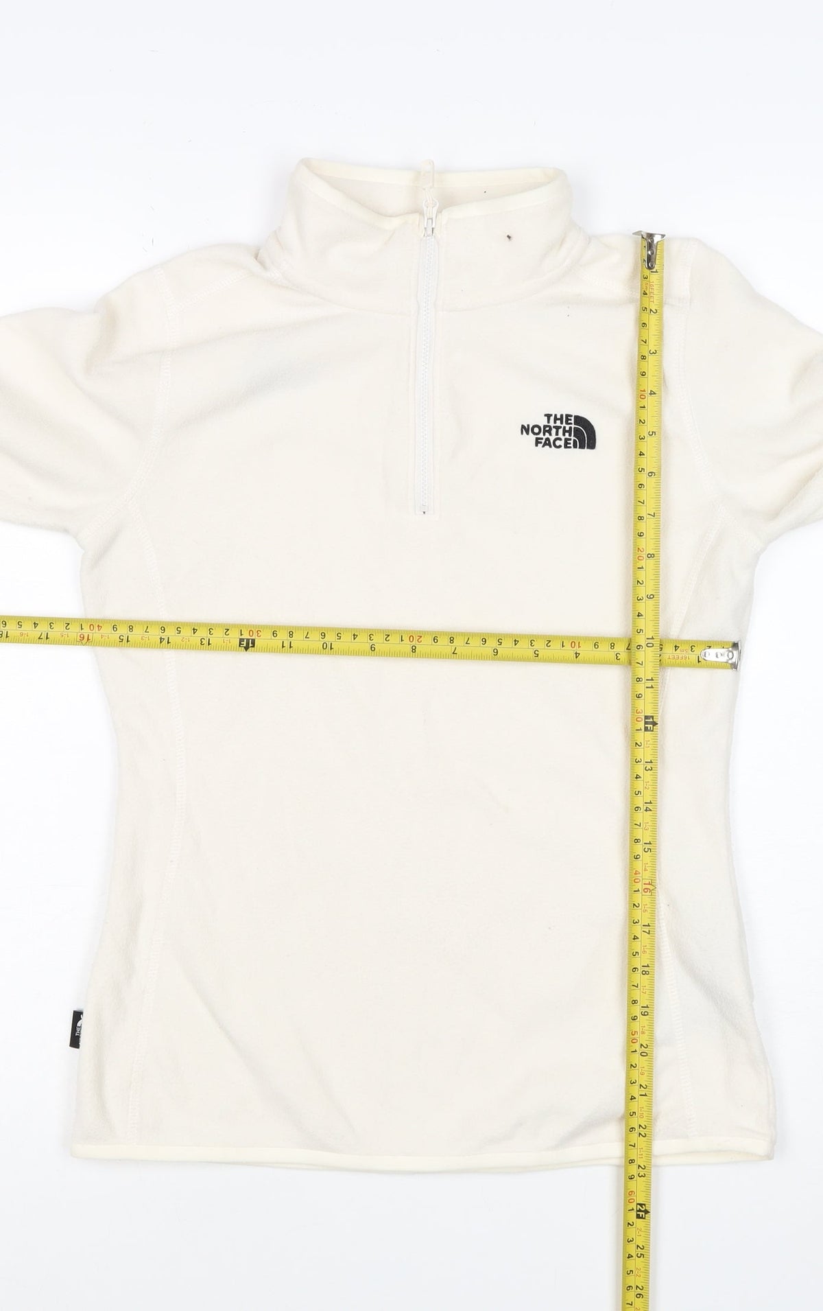 The North Face Women’s Ivory S 1/4 Zip Fleece Sweatshirt