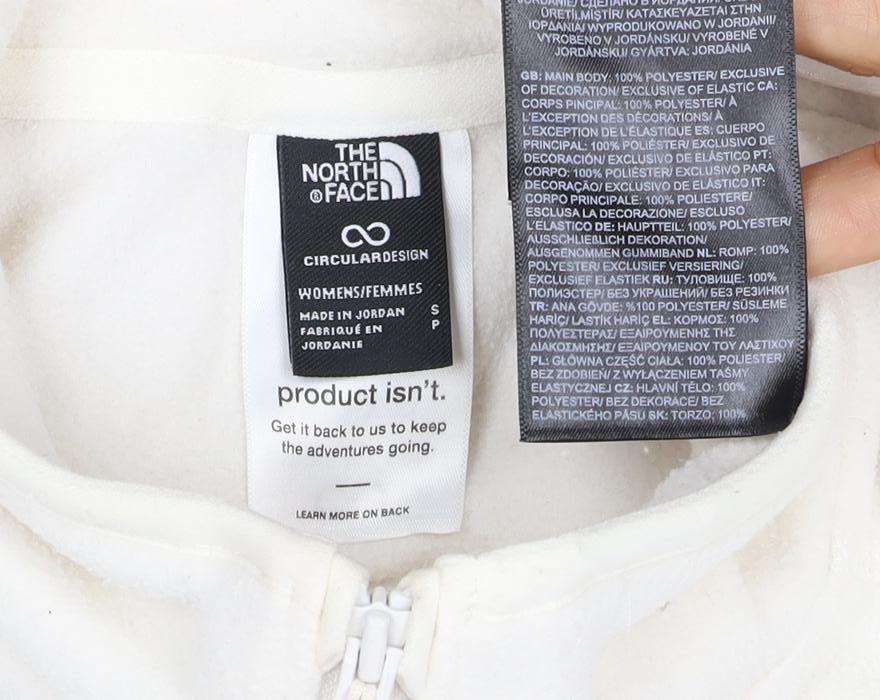 The North Face Women’s Ivory S 1/4 Zip Fleece Sweatshirt