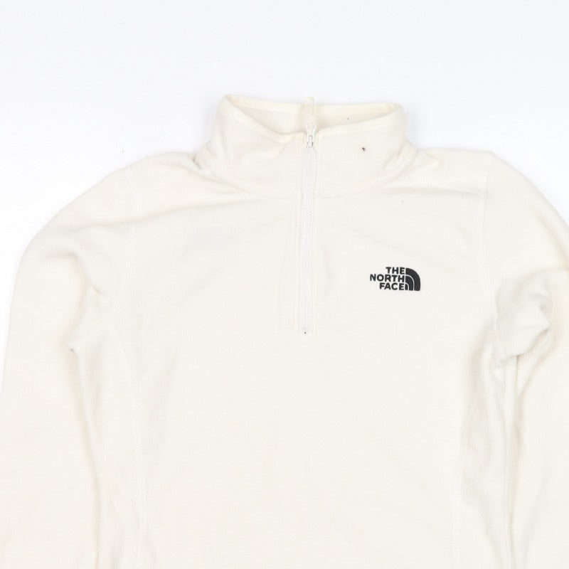 The North Face Women’s Ivory S 1/4 Zip Fleece Sweatshirt