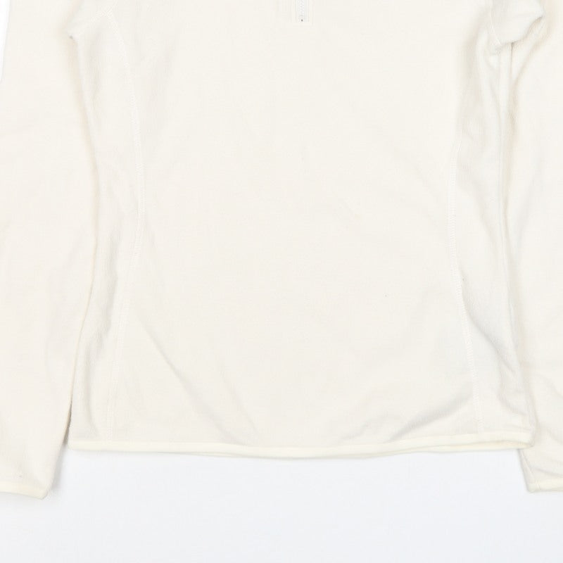 The North Face Women’s Ivory S 1/4 Zip Fleece Sweatshirt
