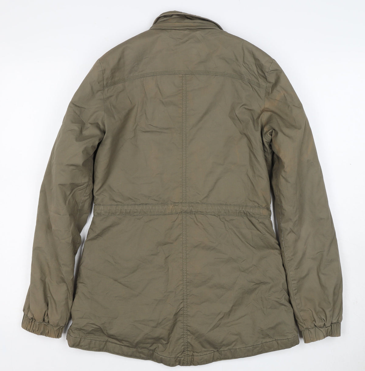 Canda Women’s Green Size 8 Mid-Length Parka Jacket