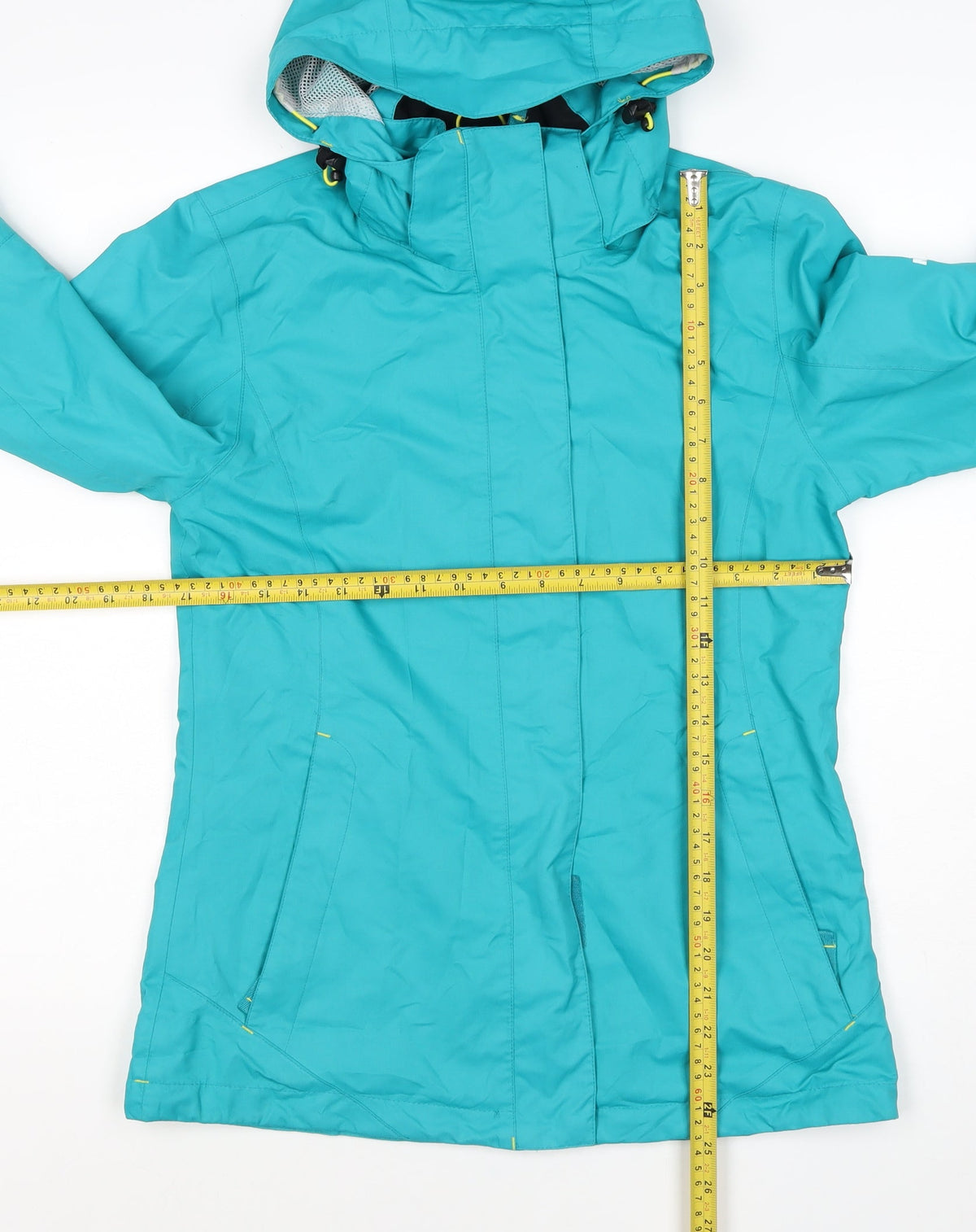 McKinley Women Blue UK 8 Hooded Waterproof Ski Jacket