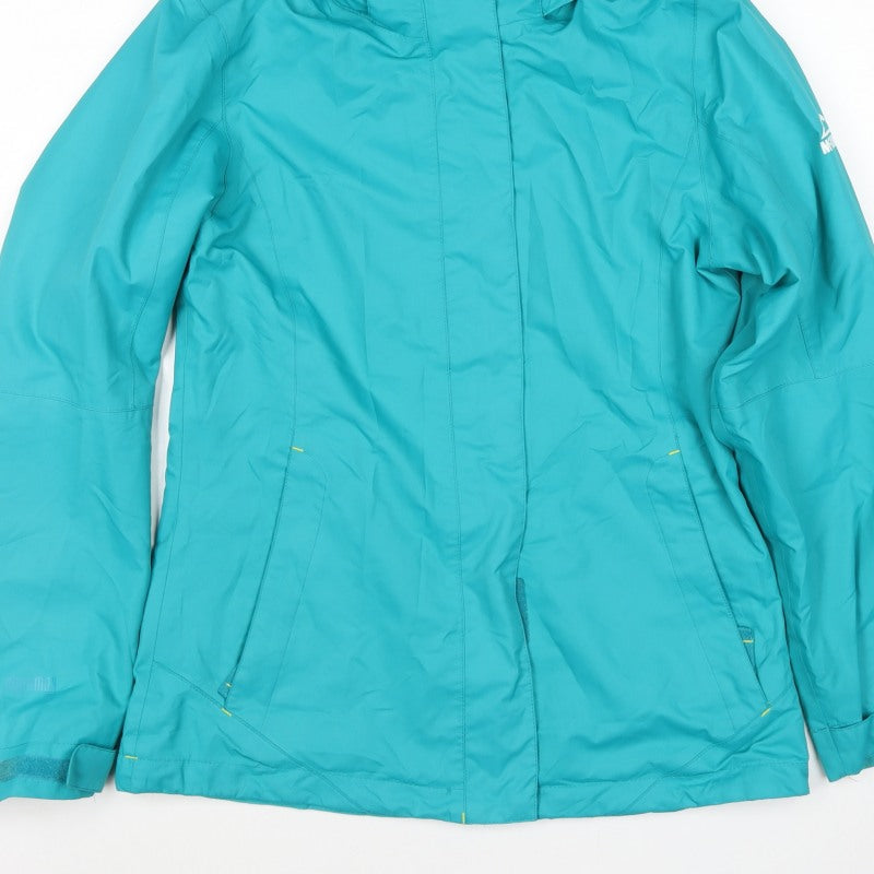 McKinley Women Blue UK 8 Hooded Waterproof Ski Jacket