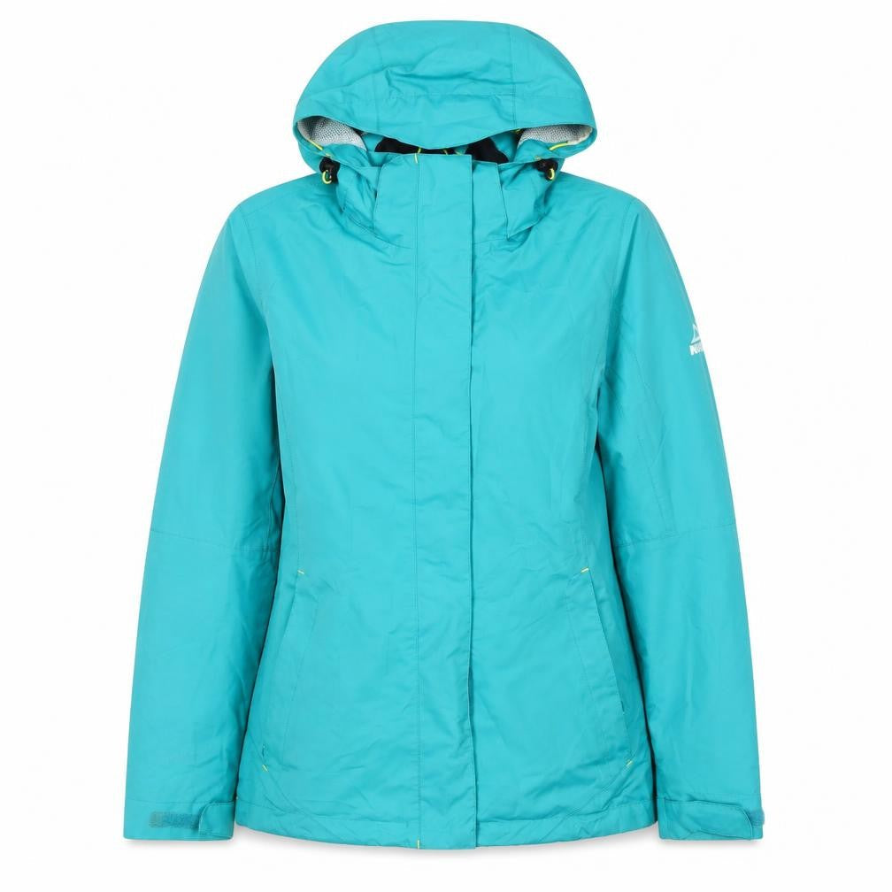 McKinley Women Blue UK 8 Hooded Waterproof Ski Jacket