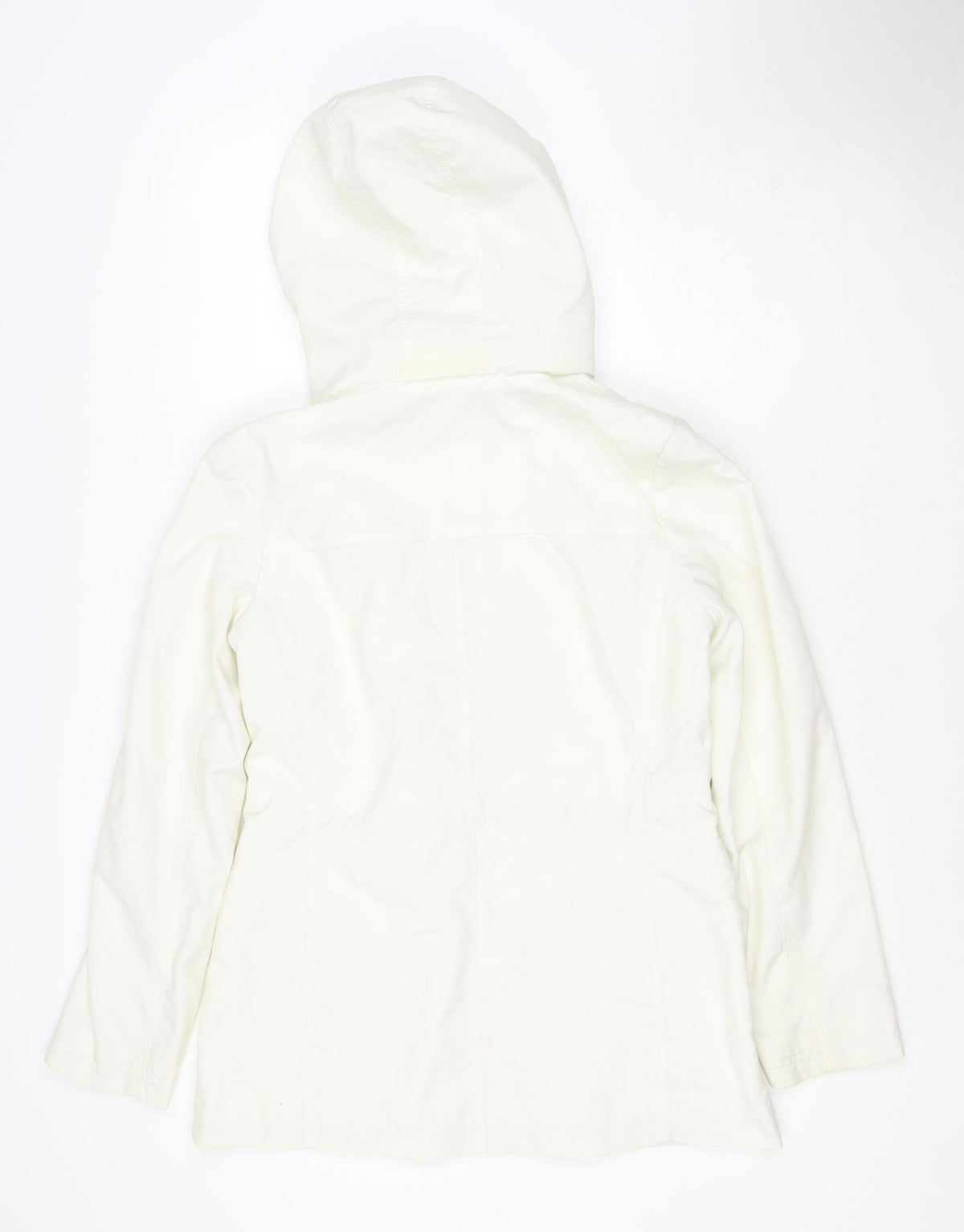Marks and Spencer Women Ivory UK 10 Hooded Utility Parka Jacket