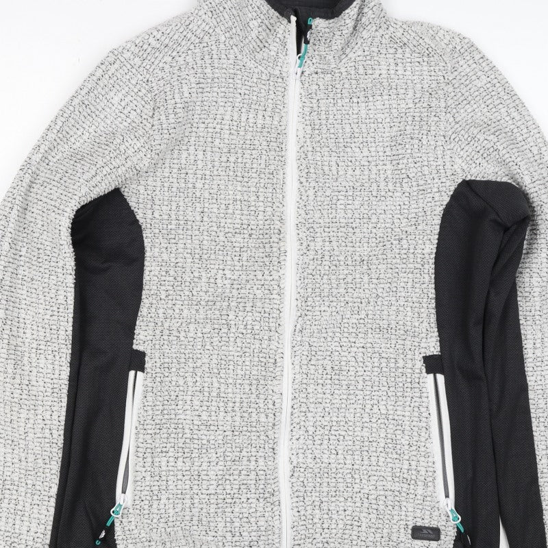 Trespass Women’s Grey UK 14 Fleece Full Zip Outdoor Jacket