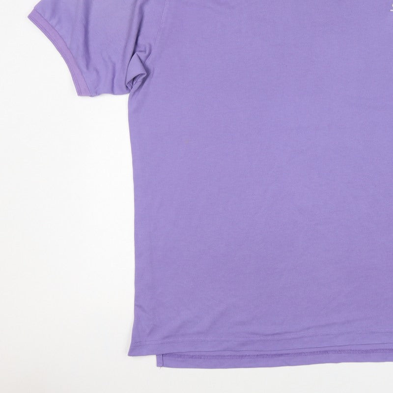 Slazenger Men’s Purple 2XL Crew Neck Logo Short Sleeve T-Shirt