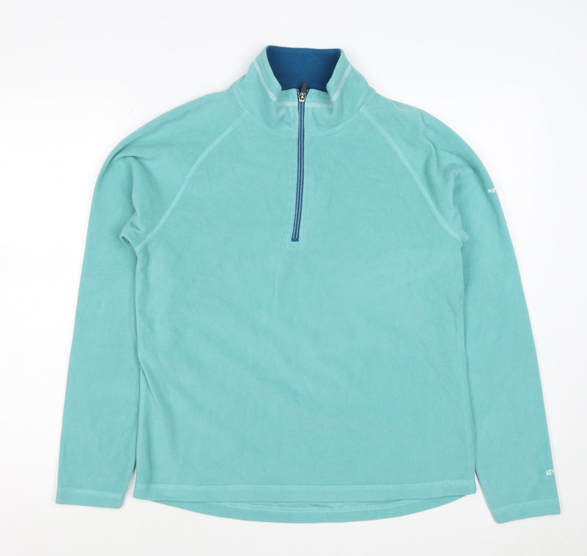 Trespass Women's Blue UK 14 L Half Zip Fleece Pullover Sweatshirt
