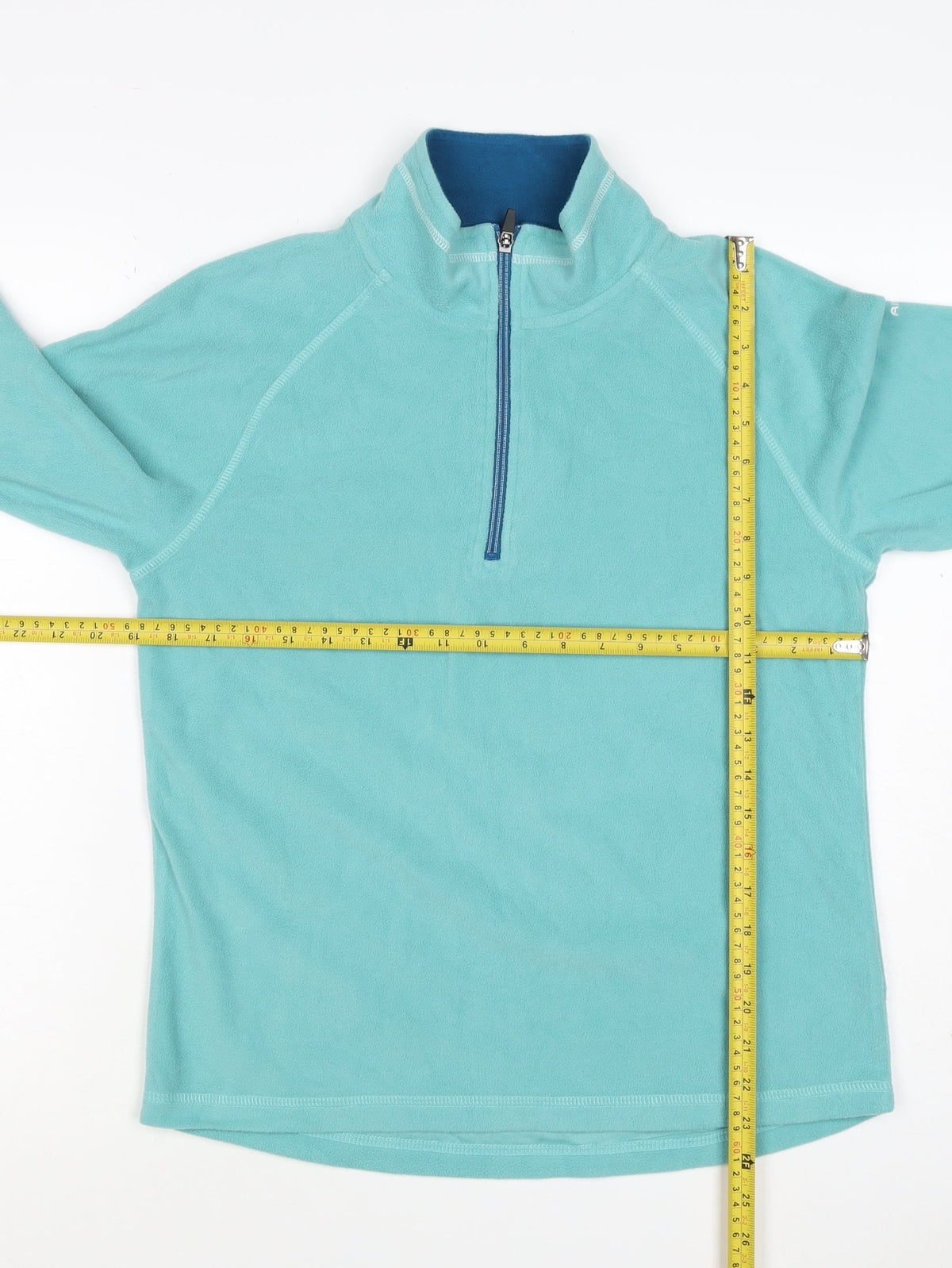 Trespass Women's Blue UK 14 L Half Zip Fleece Pullover Sweatshirt