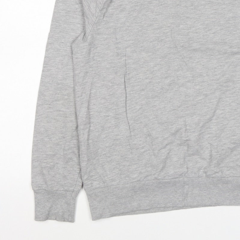 Disney Women’s Grey XL Mickey Mouse Graphic Crew Neck Sweatshirt