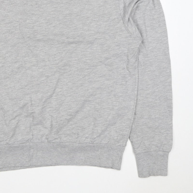 Disney Women’s Grey XL Mickey Mouse Graphic Crew Neck Sweatshirt