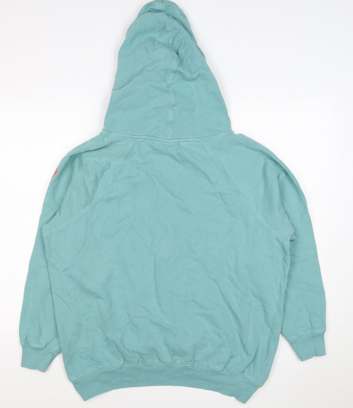 Scamp & Dude Women’s Blue Size 16 Organic Cotton Logo Pullover Hoodie