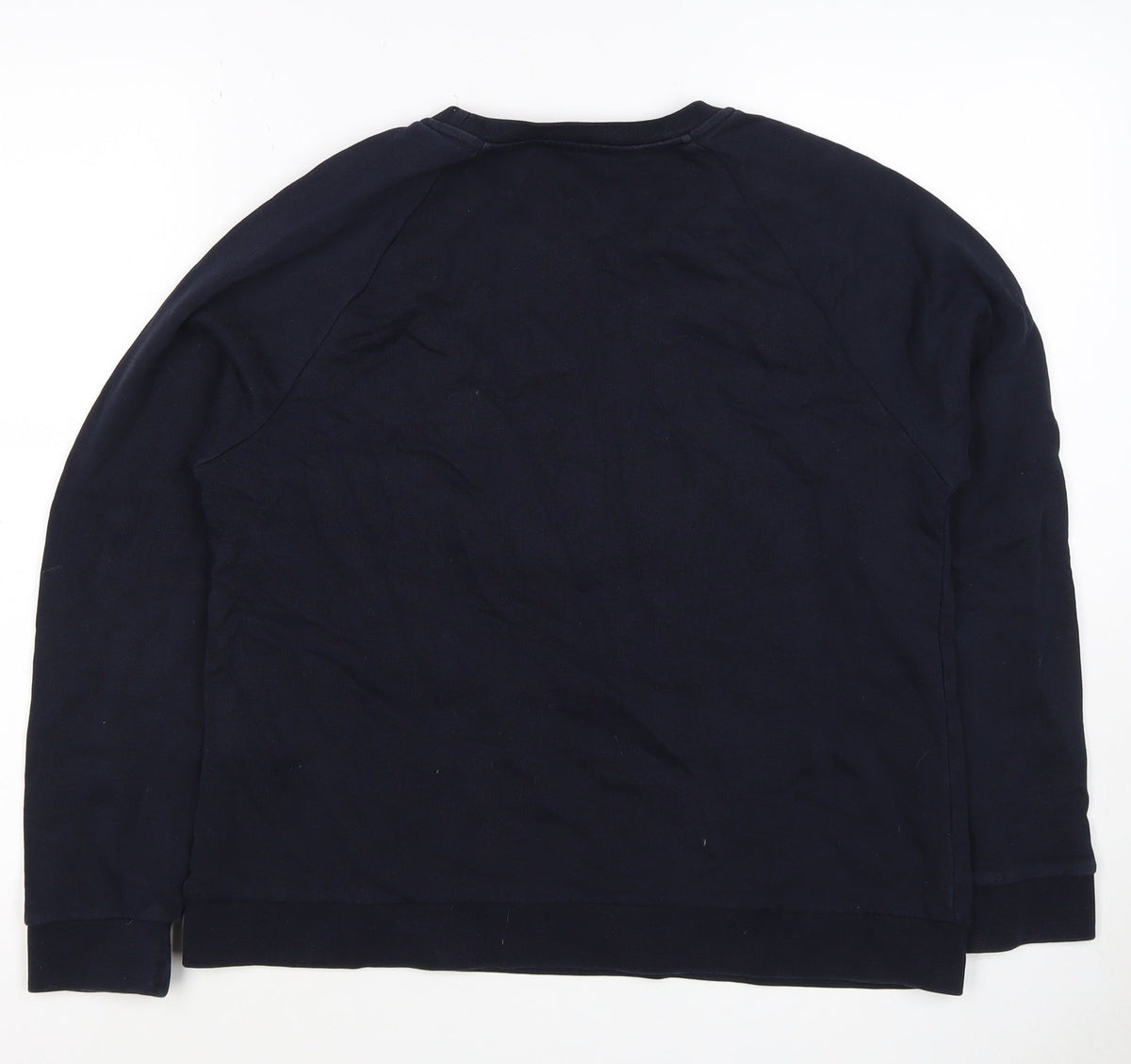 Whistles Women’s Navy Blue M Salut Graphic Cotton Sweatshirt