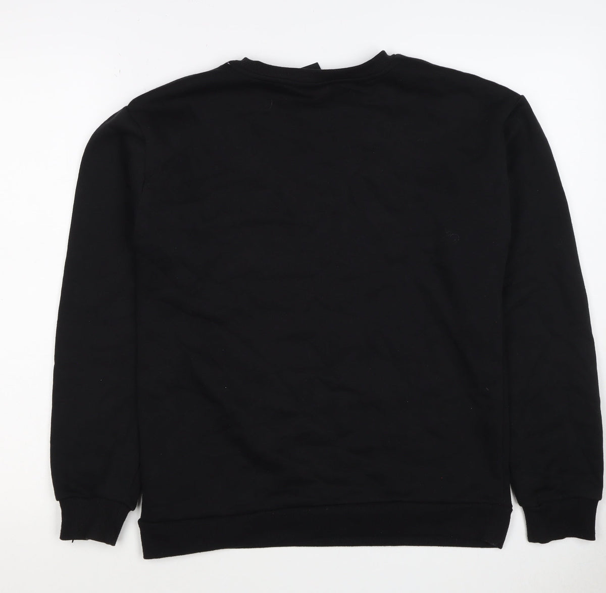 Wednesday Girls Black 13-14 Years Pullover Graphic Sweatshirt