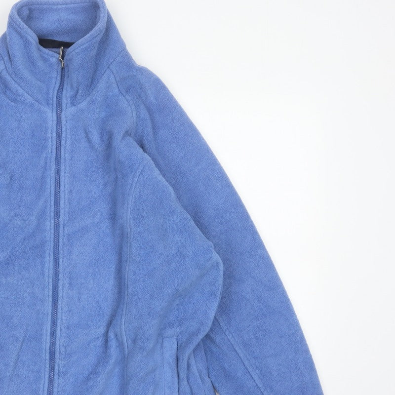 Mountain Outfitters Men’s Blue M Fleece Full Zip Lined Jacket