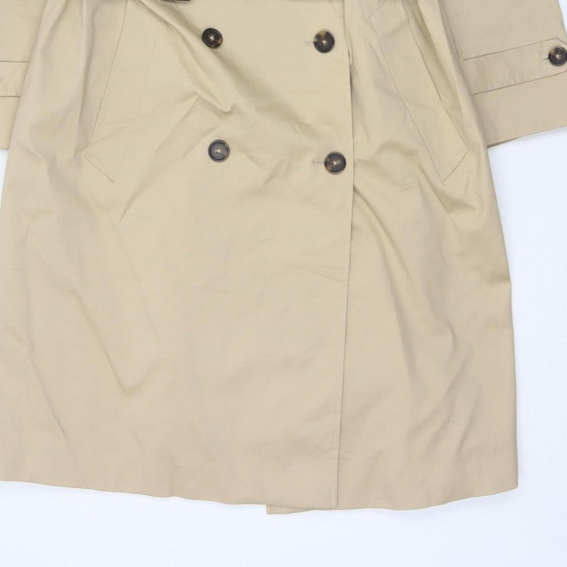 Marks & Spencer Women’s Beige UK 20 Petite Long Belted Trench Coat