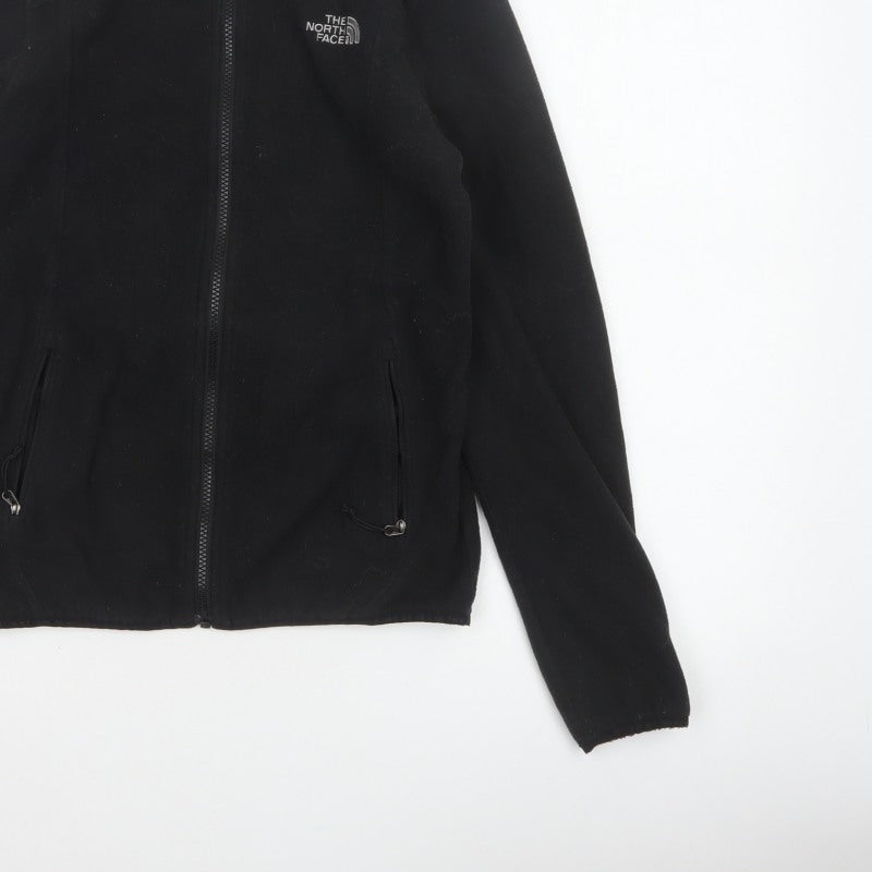 The North Face Women’s Black S Fleece Full Zip Outdoor Jacket