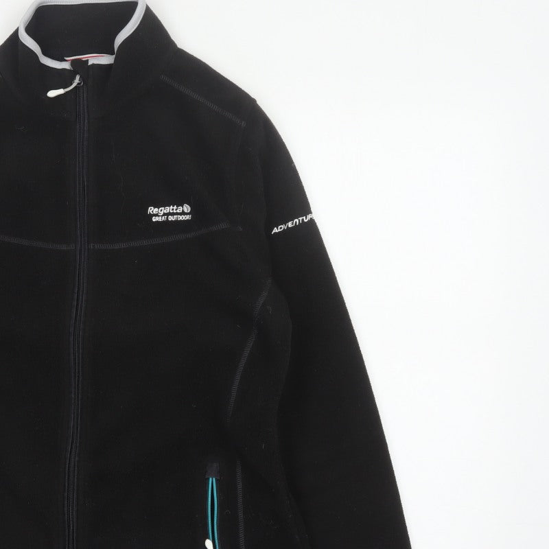 Regatta Women's Black UK 14 Fleece Full Zip Outdoor Jacket