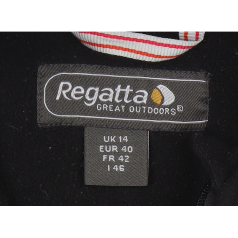 Regatta Women's Black UK 14 Fleece Full Zip Outdoor Jacket