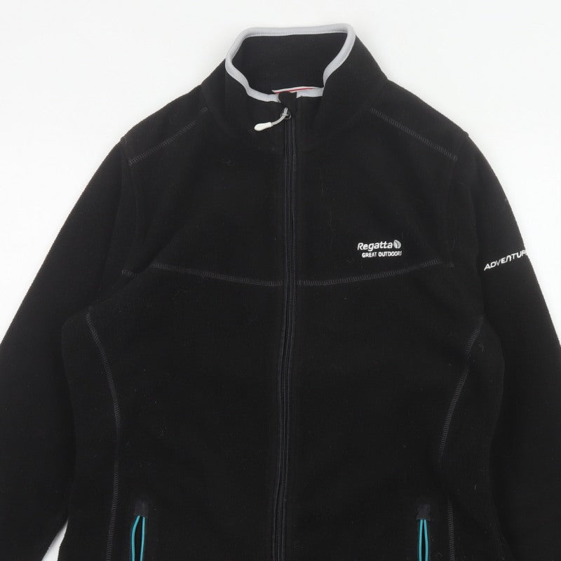 Regatta Women's Black UK 14 Fleece Full Zip Outdoor Jacket