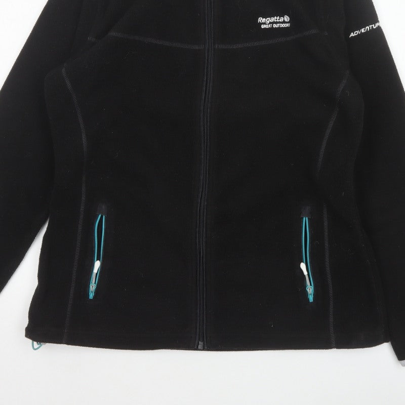 Regatta Women's Black UK 14 Fleece Full Zip Outdoor Jacket