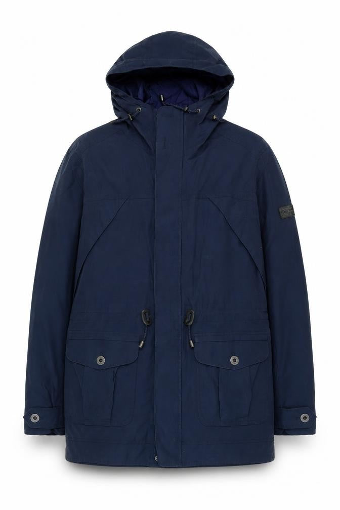 Berghaus Women’s Blue UK 12 Hooded Long Waterproof Parka Jacket