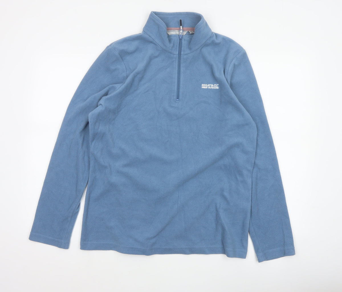 Regatta Unisex Adults Blue L Pullover 1/4 Zip Fleece Sweatshirt