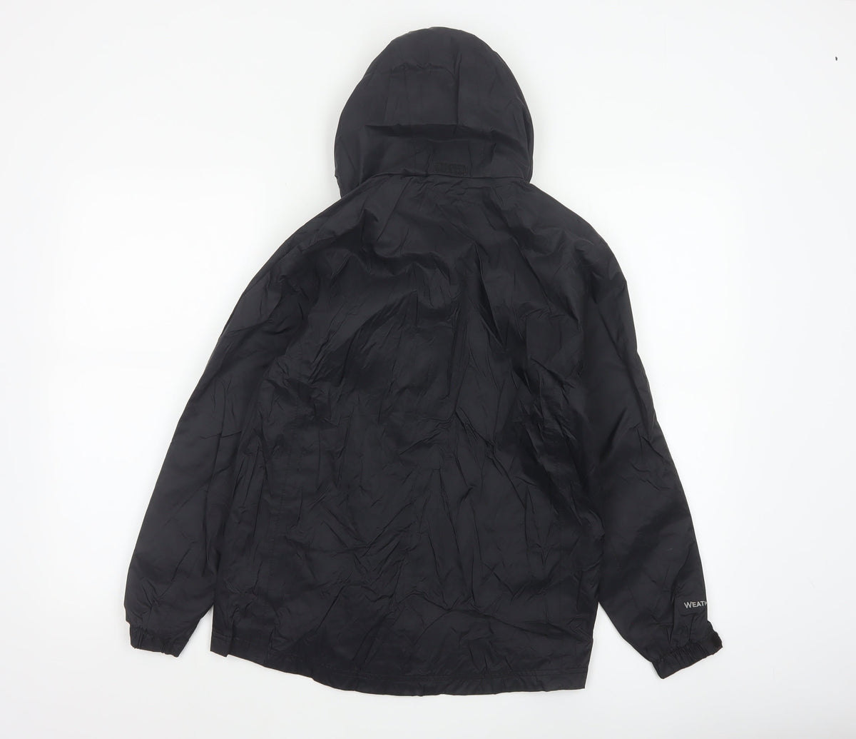 Karrimor Boys Black 11-12 Years Hooded Waterproof Ski Jacket
